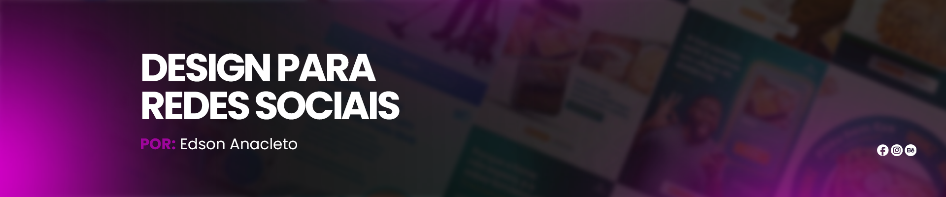 DESIGN PARA REDES SOCIAIS